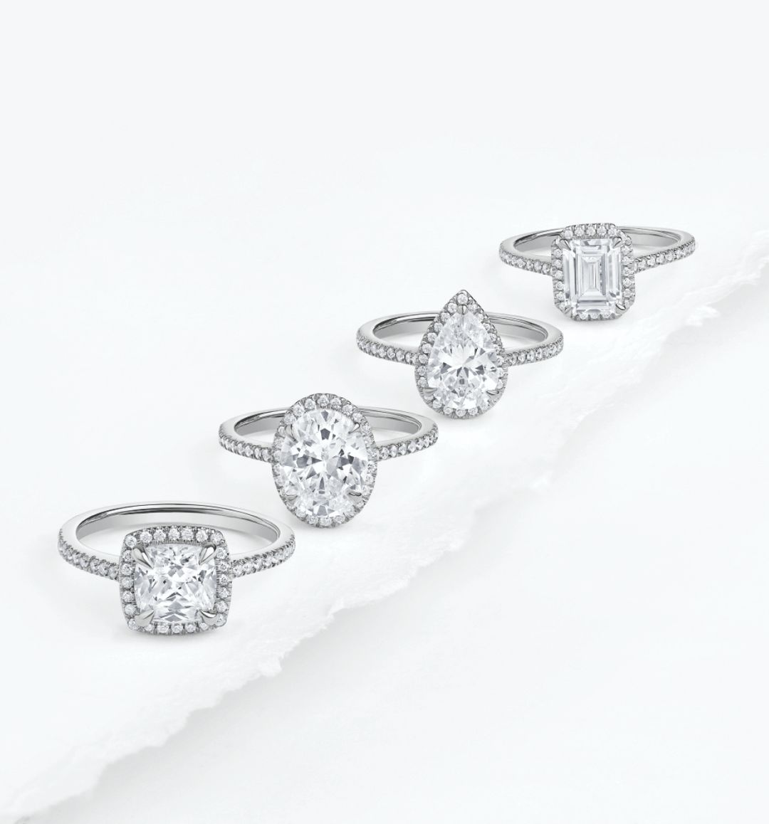 Diamond earrings